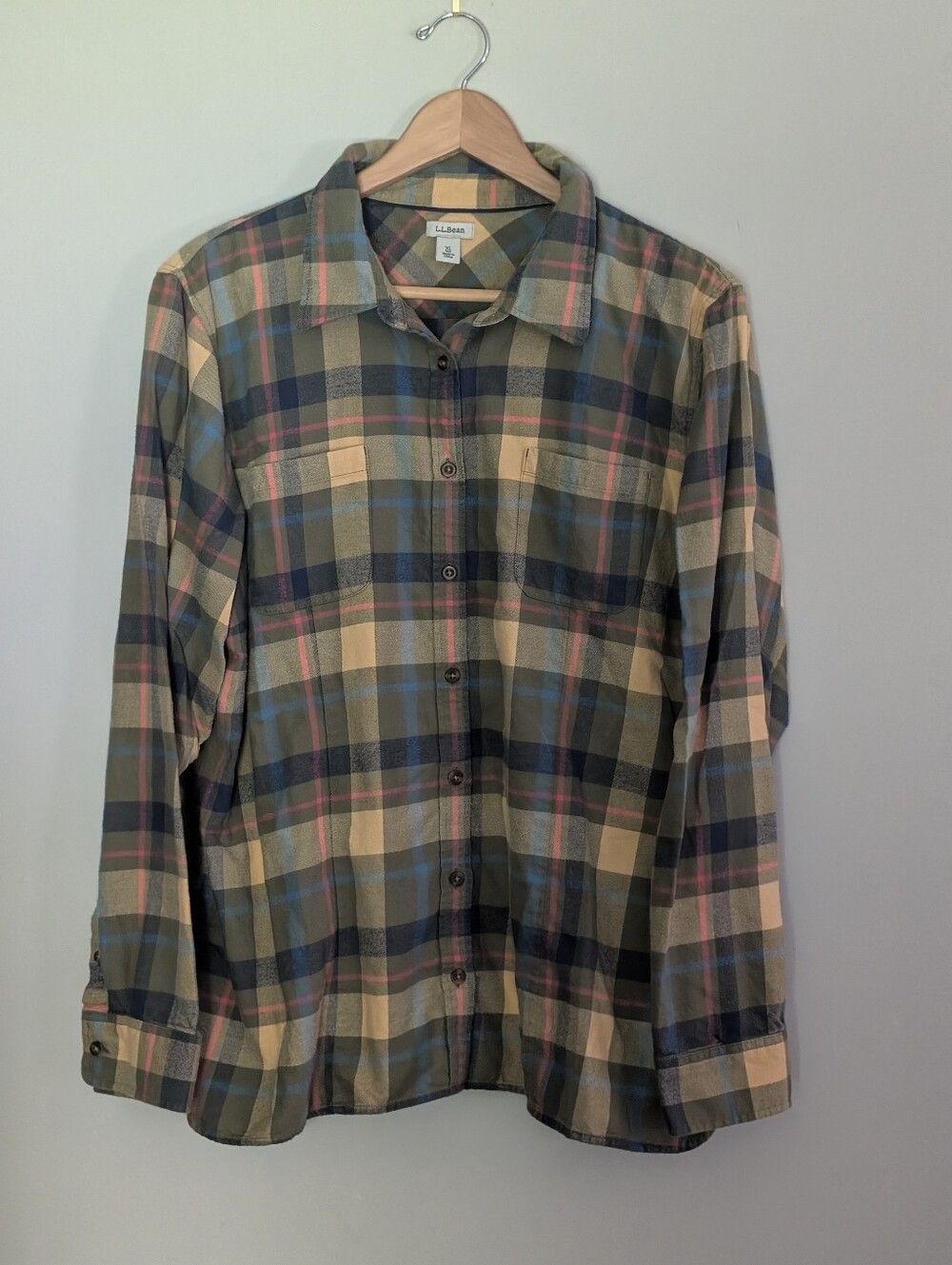 L.L. Bean | Women's XL | Flannel Shirt - Picture 7 of 7
